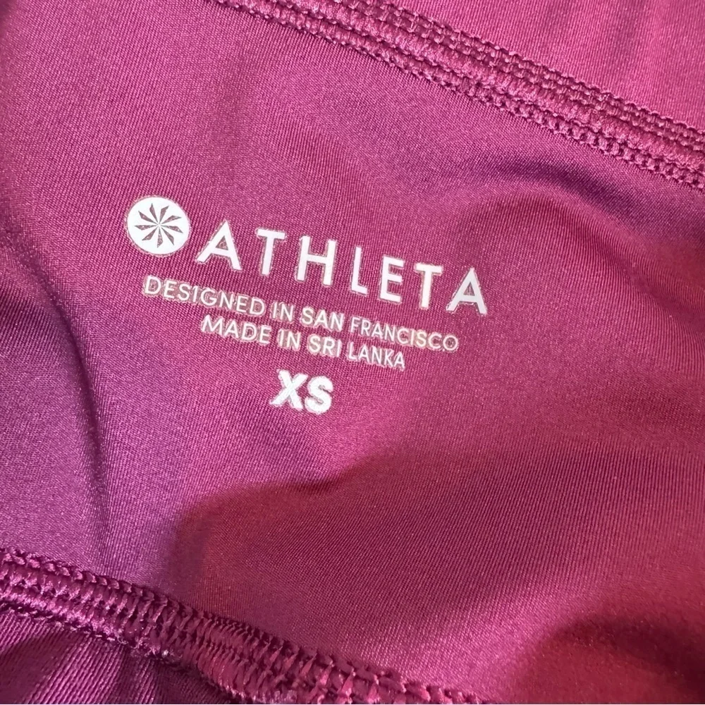 Athleta Momentum Skort Beach Plum Activewear Size XS